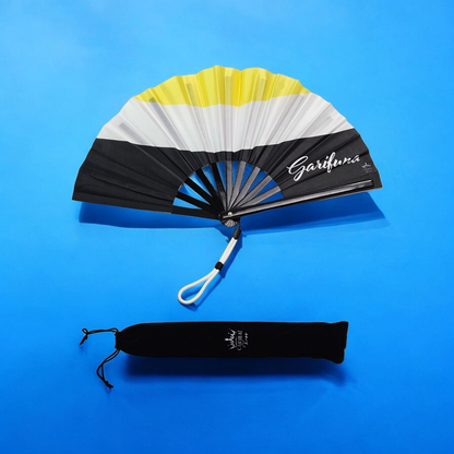 Garifuna Folding Hand Fan Flag