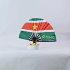 Suriname Caribbean Heritage Hand Fan