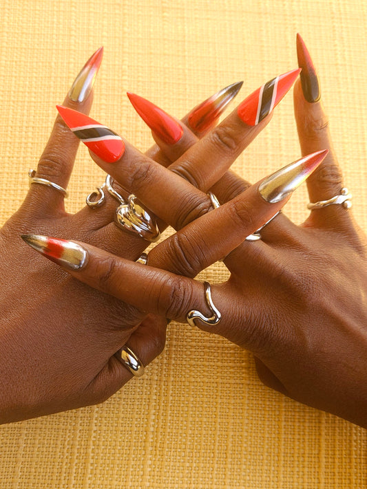 Trinidad & Tobago Press-On Nails