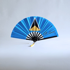 Saint Lucia Caribbean Heritage Hand Fan