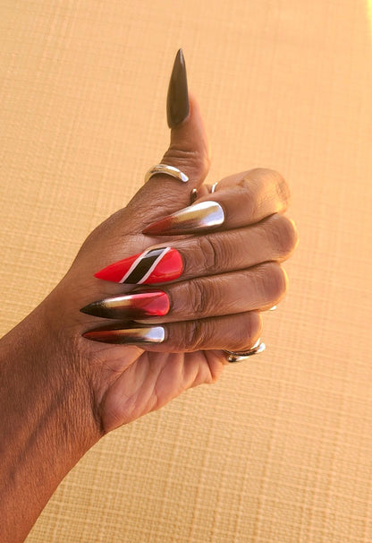 Trinbago Press-On Nails
