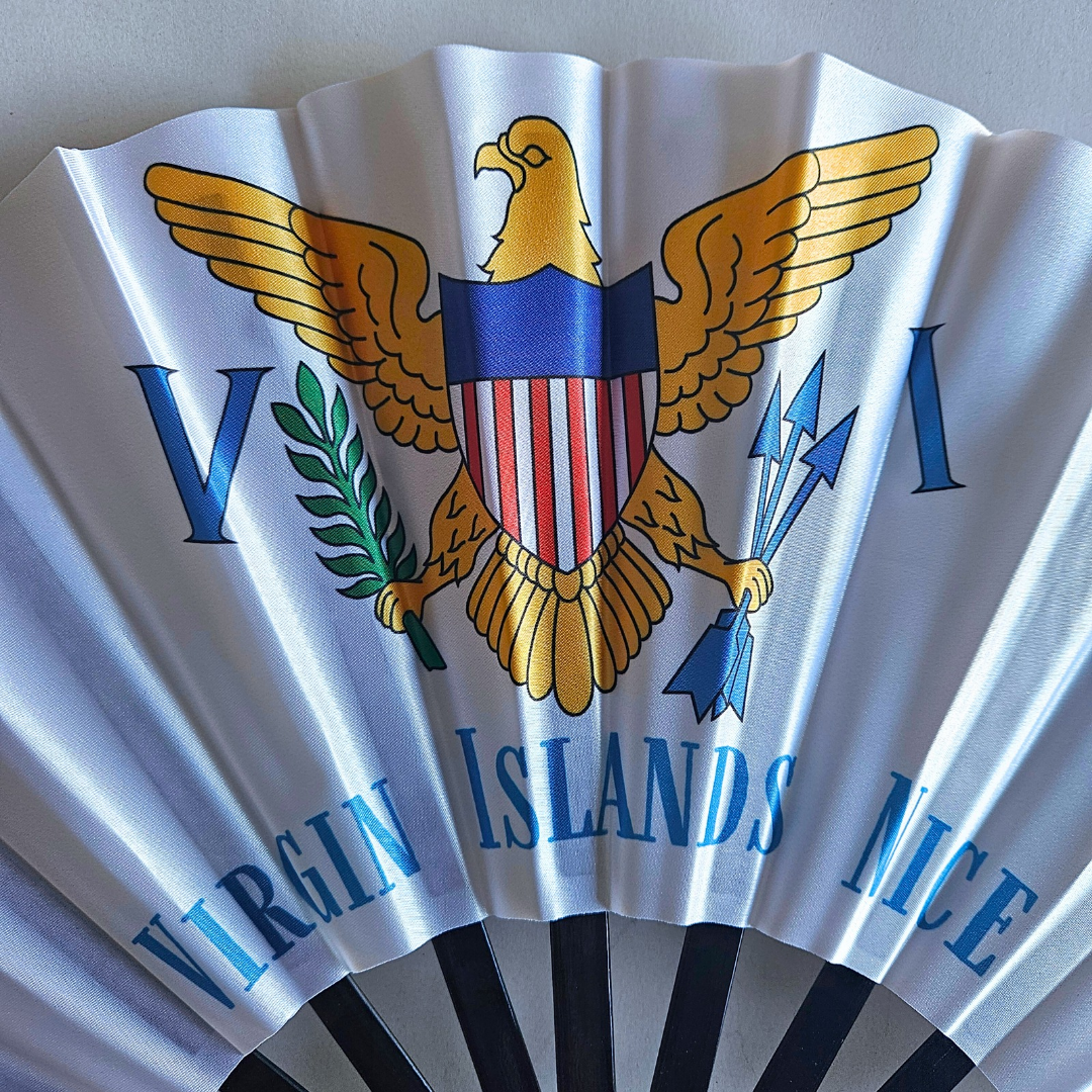 U.S. Virgin Islands Hand Fan