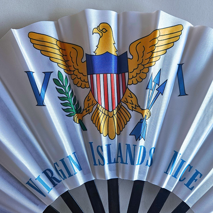 U.S. Virgin Islands Hand Fan