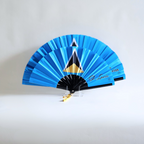 Saint Lucia Caribbean Heritage Hand Fan