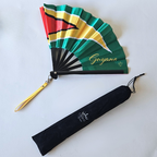 Guyana Caribbean Heritage Hand Fan