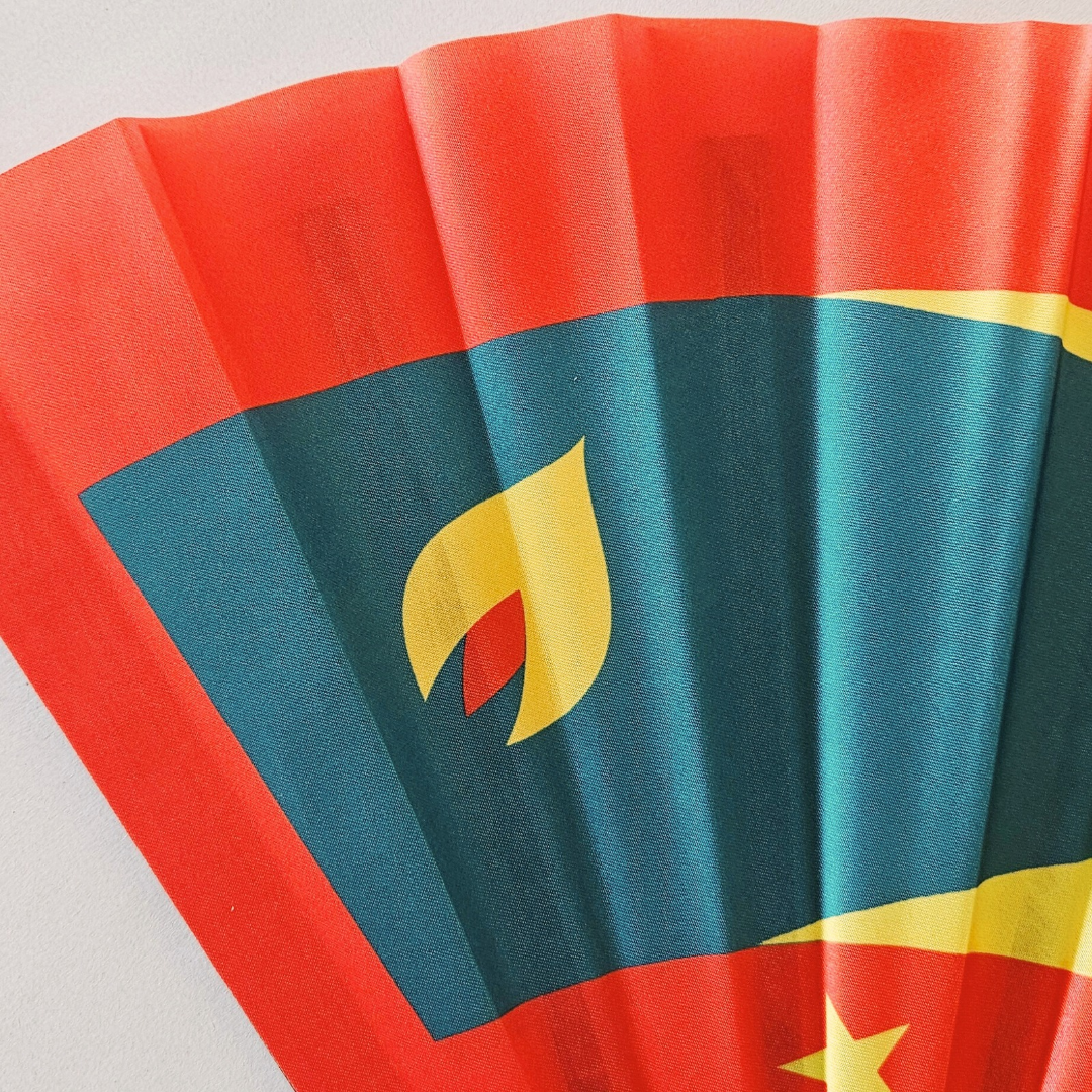 Grenada Folding Fan – Caribbean Heritage Hand Fan