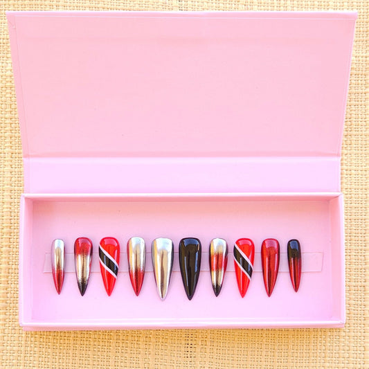 Trinbago Press-On Nails